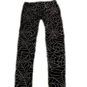 Black Spiderweb Leggings